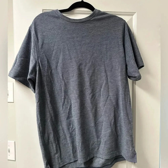 Fairlane Large Blue Cotton Textured Shirt Large - Picture 2 of 4